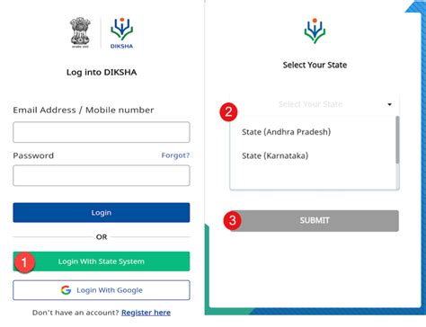 diksha log in.